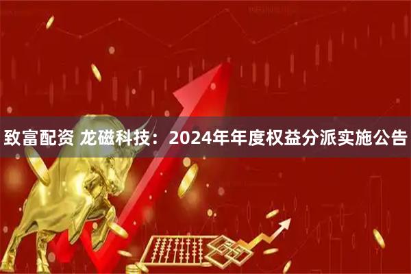 致富配资 龙磁科技：2024年年度权益分派实施公告