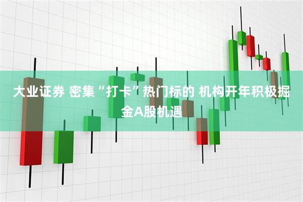 大业证券 密集“打卡”热门标的 机构开年积极掘金A股机遇