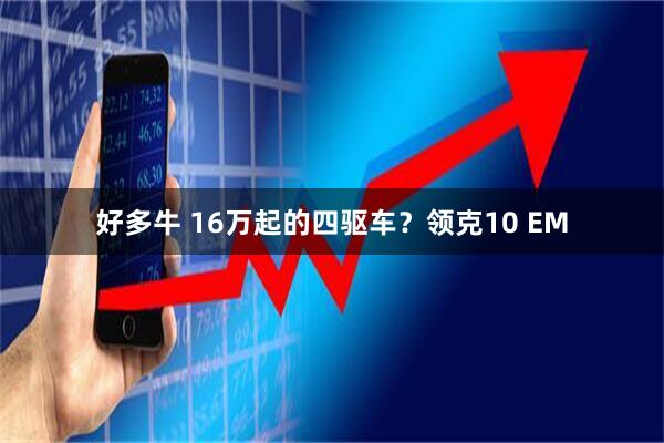 好多牛 16万起的四驱车？领克10 EM